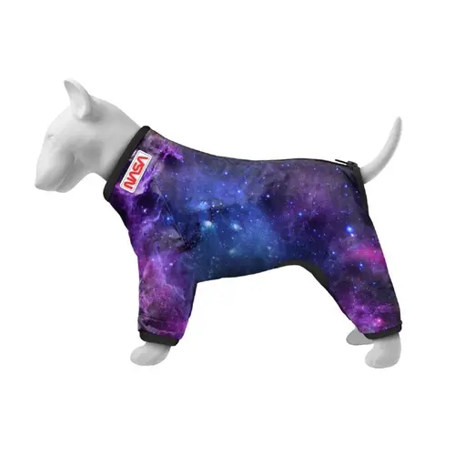 WAUDOG Clothes вітрівка для собак S 40 - з малюнком NASA21 (4823089336770)