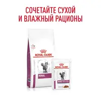Royal Canin Renal сухий корм для котів при захворюваннях нирок 400 г (3182550914833)  - фото 2