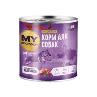 My Campion ВОЛОГИЙ КОРМ Економ собаки (шматочки з телятиною) 415 г 