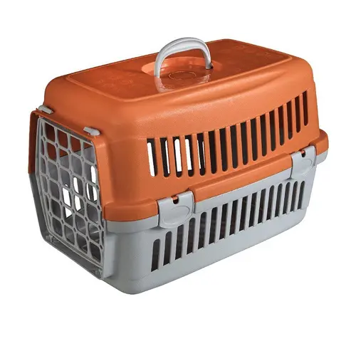 AnimAll CNR-102 переноска для котів і собак 48.5?32.5?32.5 см - сіро-оранжева (2000981202460)