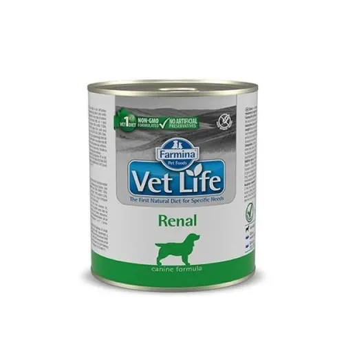 Farmina Vet Life Renal ВОЛОГИЙ КОРМ Холістік собаки (для підтримки функції нирок) 300 г