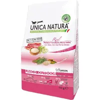 Unica Natura Outdoor сухой корм для кошек 350 г - прошутто, рис, бобы (8001541005211) 