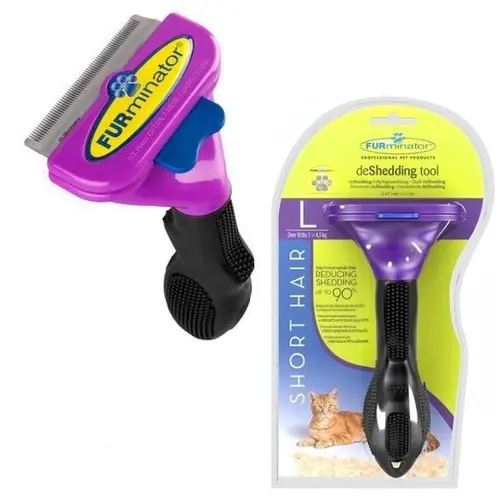 FURminator фурмінатор для котів - від 4.5 кг, з короткою шерстю (8662214500022)