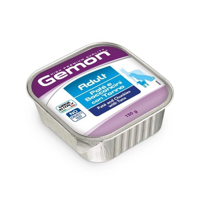 Gemon Dog Wet Adult влажный корм для собак 150 г - с тунцом (8009470300308) 