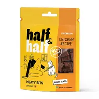 Half&Half Meaty Bits Adult ЛАСОЩІ Premium коти (з куркою) 50 г 