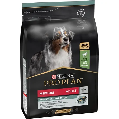 Purina Pro Plan Medium ADULT Sensitive Digestion Lamb СУХИЙ КОРМ Супер-преміум собаки (з ягням) 3 кг