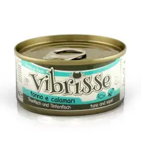 Vibrisse Natural Food ВОЛОГИЙ КОРМ Супер-преміум коти (з тунцем та кальмаром) 70 г 