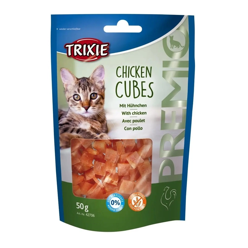 Trixie Premio Chicken Cubes ЛАСОЩІ Premium коти (з куркою) 50 г 