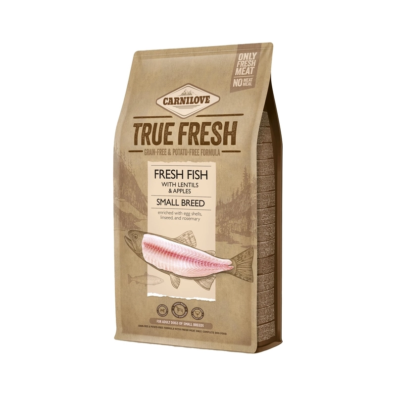 Carnilove True Fresh Fish Adult Small Breed сухой корм для собак малых пород 1.4 кг - с рыбой (8595602558414) 