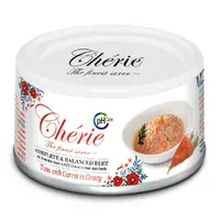Cherie Complete & Balanced влажный корм для кошек для поддержки здоровья мочевыводящих путей 80 г - с тунцом и морковью (4712937600739) 