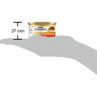 Gourmet Gold ВОЛОГИЙ КОРМ Преміум коти (з яловичиною в соусі Де Люкс) 85 г  - фото 2