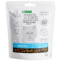 Natures Protection Superior Care White Dogs Endurance ADULT Insect with Rice ЛАСОЩІ Холістік собаки (з комахами та рисом) 150 г 
