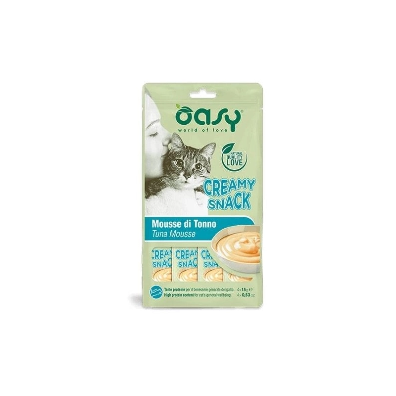 Oasy Сreamy лакомство для кошек 15 г - с тунцом (8054329510742) 