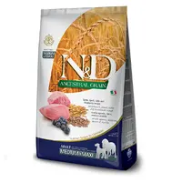 Farmina N&D Low Grain ADULT Medium&Maxi Lamb&Blueberry сухой корм для собак средних и крупных пород 2.5 кг - с ягненком и черникой (8010276362858) 