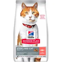 Hill's SP Feline Adult Sterilised Cat With Salmon сухой корм для стерилизованных кошек 0.3 кг - с лососем (052742071367) 