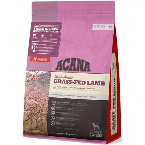 Acana GRASS-FED LAMB СУХИЙ КОРМ Холістік собаки (з ягням) 2 кг