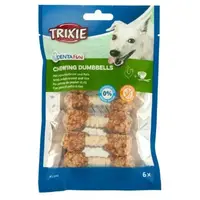 Trixie Denta Fun Chicken ЖУВАЛЬНІ ЛАСОЩІ Premium собаки (жувальна гантель) 100 г 