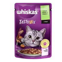 Whiskas TastyMix ВОЛОГИЙ КОРМ Преміум коти (з ягням, куркою та морквою) 85 г 