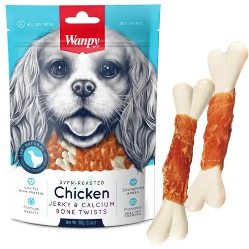 Wanpy Hairball Control Codfish & Chicken ЛАСОЩІ Premium коти (для виведення шерсті) 14 г