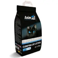AnimAll наповнювач для котячого туалету 5 кг - бентонітовий, Маленька Фракція (4820224500812) 
