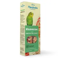 Ласощі для хвилястих папуг Природа Овочевий 140г (4820157400234) 