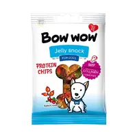 Bow wow Jelly Snack Protein Chips ЛАСОЩІ Premium собаки (протеїнові чипси) 60 г 