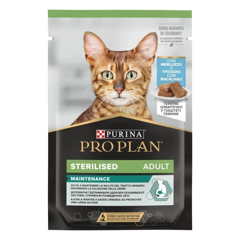 Purina Pro Plan Sterilised ВОЛОГИЙ КОРМ Холістік коти (стерилізовані) 75 г 
