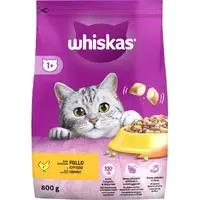 Whiskas сухой корм для кошек 800 г - с курицей (5998749144367) 