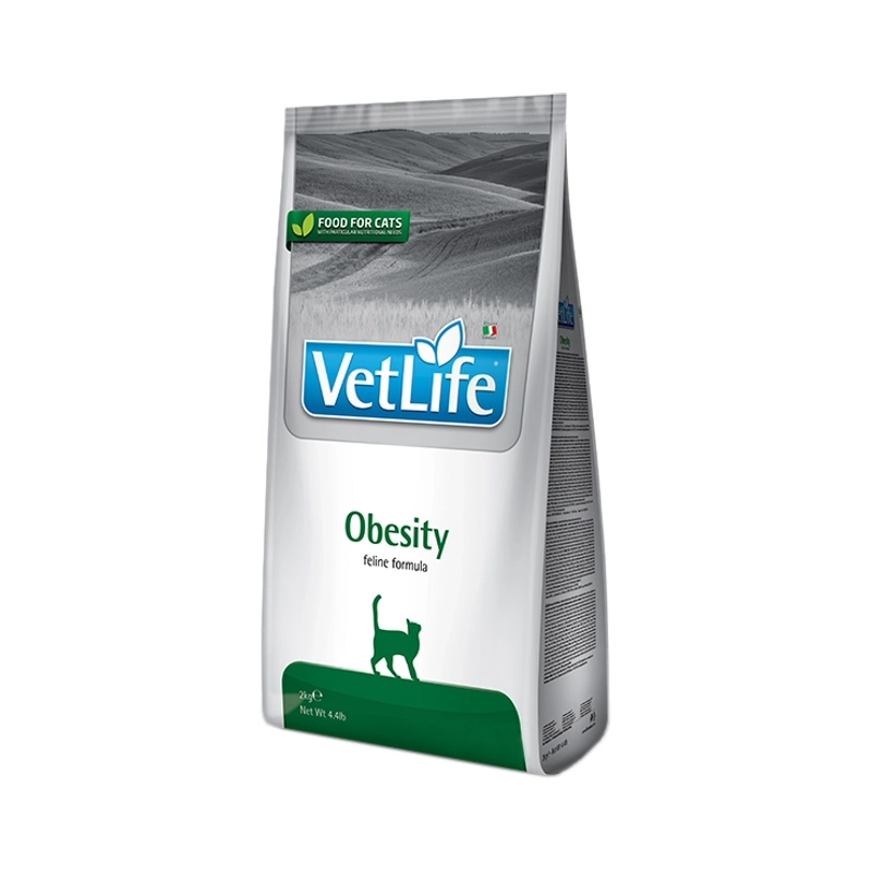 Farmina Vet Life Obesity сухий корм для котів для зниження зайвої ваги 400 г - з куркою (8010276025180) 