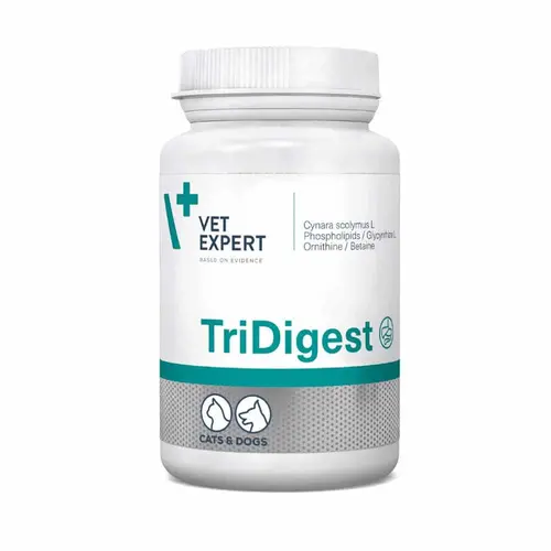 Vet Expert TriDigest харчова добавка для котів та собак 1 таблетка - для підтримання здоров’я травлення (5902414200784)