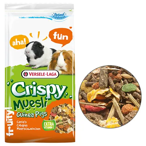 Versele-Laga Crispy Muesli Guinea Pigs корм для морських свинок 1 кг (5410340617113)