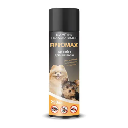 FIPROMAX шампунь для собак дрібних порід 250 мл - від бліх (4820237150226)