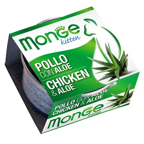Monge Fruit Kitten ВОЛОГИЙ КОРМ Premium кошенята (з куркою та алое) 80 г