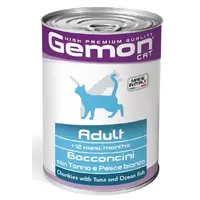 Gemon Adult влажный корм для кошек 415 г - тунец и океаническая рыба (8009470300742) 