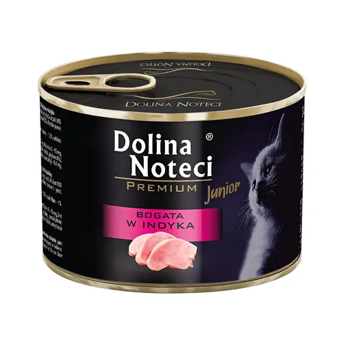 Dolina Noteci Premium Kitten ВОЛОГИЙ КОРМ Premium кошенята (з індичкою в соусі) 185 г
