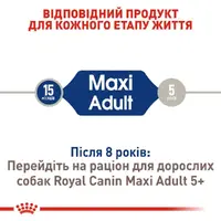 Royal Canin MAXI ADULT L сухий корм для дорослих собак великих порід 15 кг(3182550401937)  - фото 2