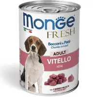 Monge Dog Wet Fresh влажный корм для собак 400 г - с телятиной (8009470014458) 