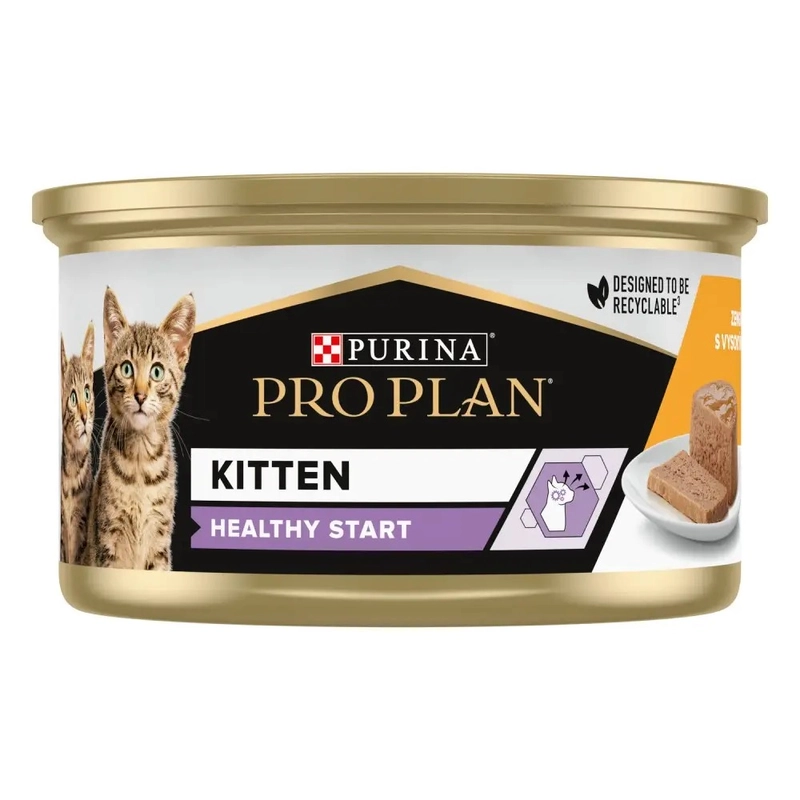 Pro Plan Junior влажный корм для щенков 85 г - с курицей (7613033568619) 