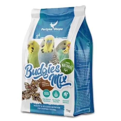 Perlyna Stepu Budgies Mix корм для хвилястих папуг 1 кг (4820249830017)