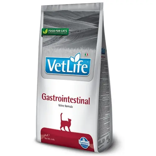 Farmina Vet Life Gastrointestinal сухой корм для кошек при заболеваниях ЖКТ 2 кг - с курицей (8010276025340)