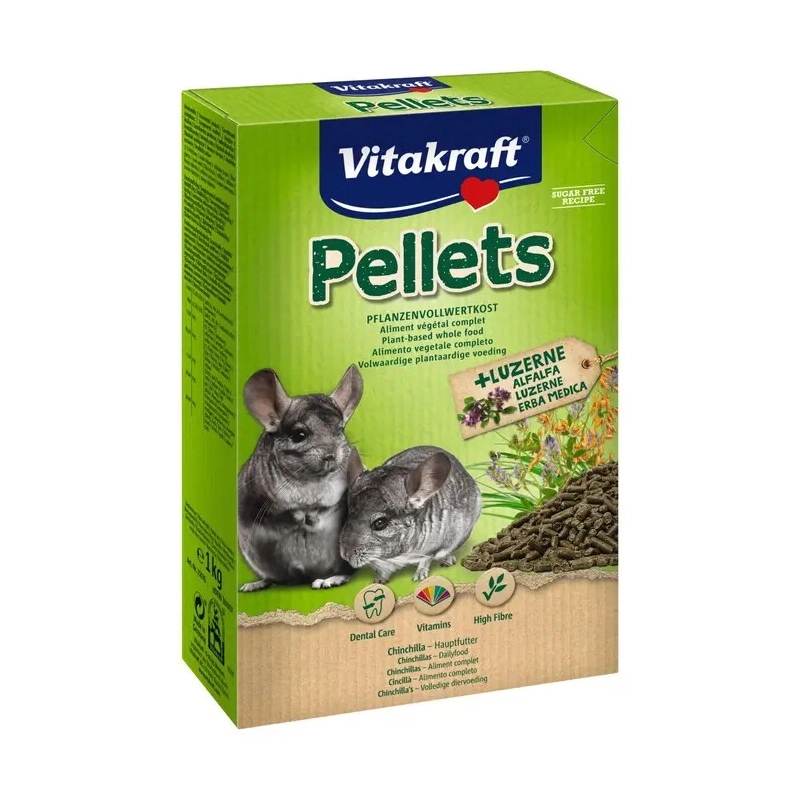 Vitakraft Pellets корм для шиншил 1 кг (4008239250766) 