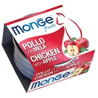 Monge Fruit ВОЛОГИЙ КОРМ Premium коти (з куркою та яблуками) 80 г 
