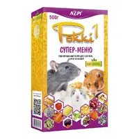 Роккі 1 Супер-Меню корм для хом'яків, щурів та мишей 500 г (4823094300711) 