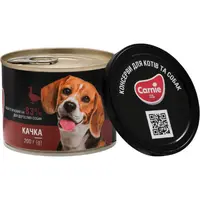 Carnie влажный корм для собак 200 г - с уткой (4820255190174) 