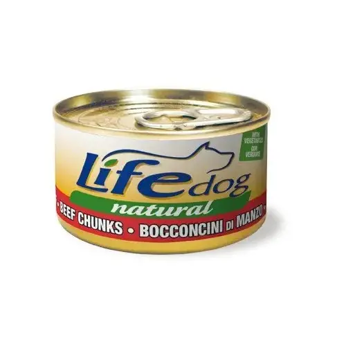 Lifedog влажный корм для собак 90 г - с говядиной и овощами (8034105420151)