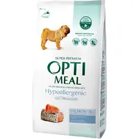 Optimeal сухой корм для собак средних и крупных пород 4 кг - с лососем (4820215365932) 