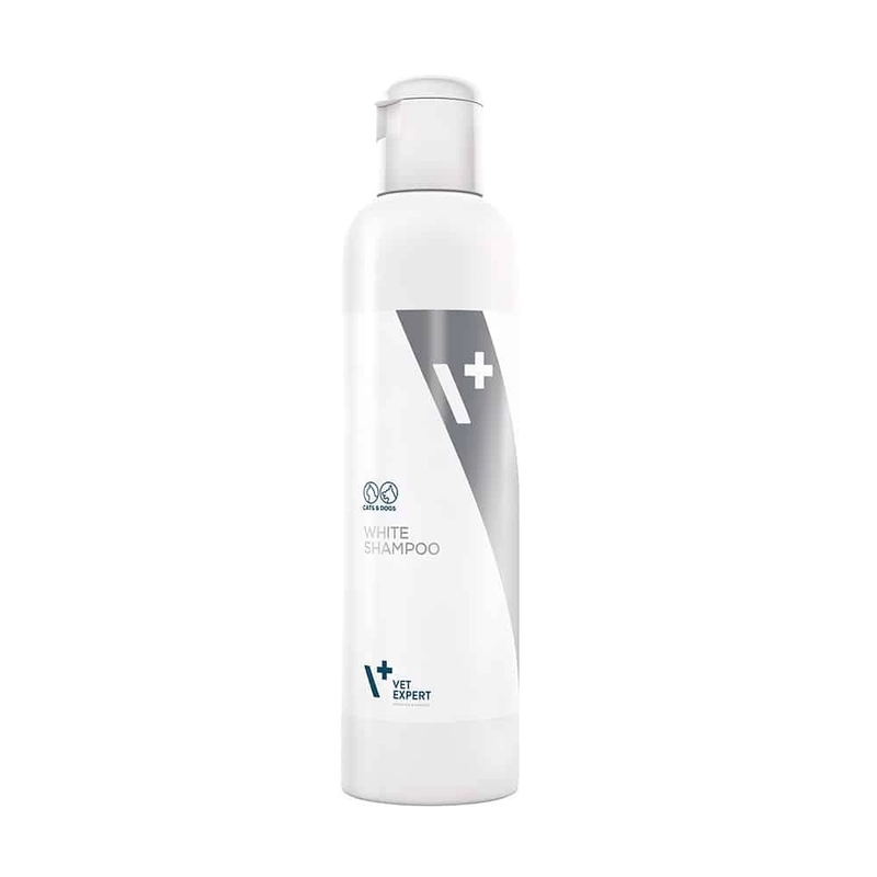 Vet Expert White Shampoo шампунь для котів і собак 250 мл - зі світлим забарвленням шерсті (5902414202207) 