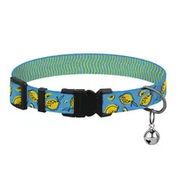 BronzeDog Urban FRUITS нашийник для котів XS - з малюнком Лимони, нейлоновий (2007033049486) 