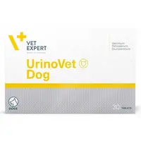 Vet Expert УріноВет таблетки для собак 1 таблетка - для підтримки сечового тракту з журавлиною, петрушкою і глюкозамінником (5907752658181) 