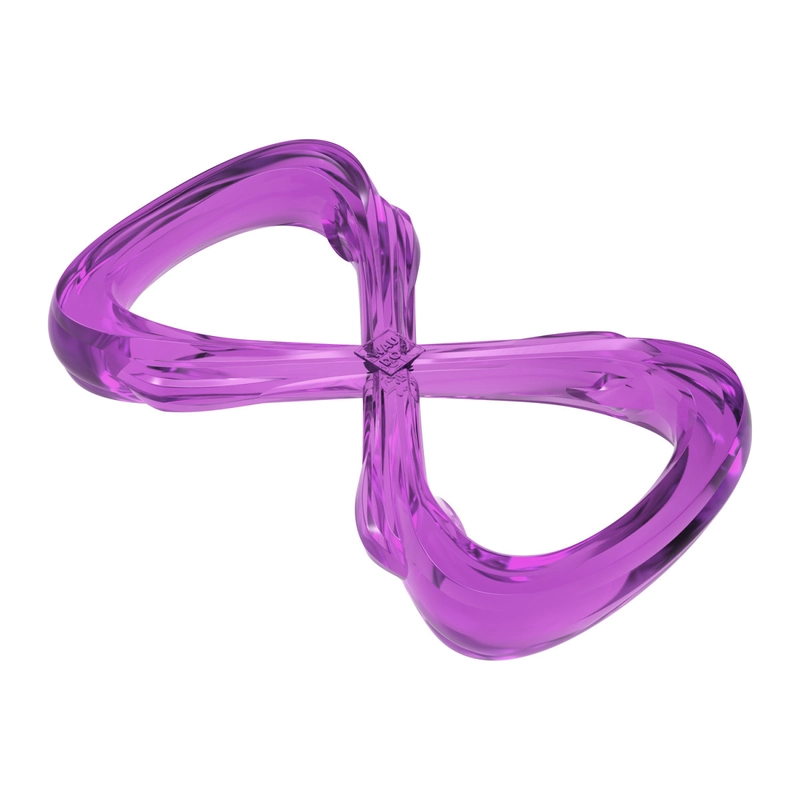 WAUDOG Fun Durable Вісімка іграшка для собак 20 см - фіолетова (4823089377872)  - фото 1